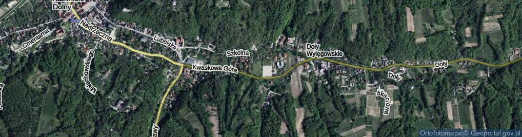 Zdjęcie satelitarne Radosna ul.